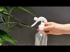 Mini spruzzatore di accensione in plastica nera 24/410 con blocco a bottone nero o bianco