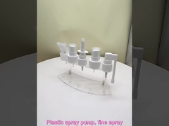 Dispenser di pompe cosmetiche in plastica colorata, Dispenser di polvere cosmetica a chiusura liscia