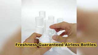 Flacone airless da 30 ml 50 ml 80 ml 100 ml