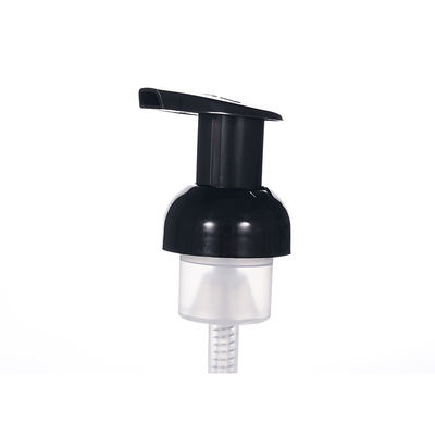 Dispenser a pompa di schiuma nera per detergenti per il viso e bottiglie di cosmetici