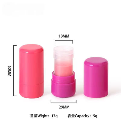 Dudu Lip Jelly Tube 5 ml Tubo per rossetto in plastica vuoto Confezione per smalto per labbra