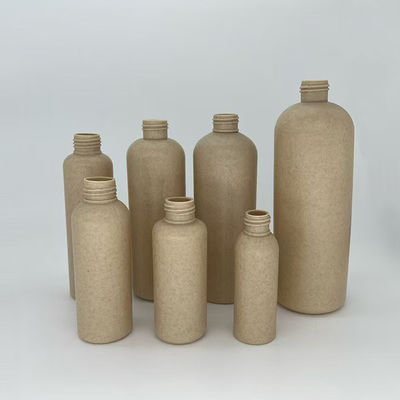 200ml 250ml 500ml Bottiglia di Grano Saraceno Confezione Ecologica Premium Confezione Naturale Bottiglia per Shampoo e Bagnoschiuma