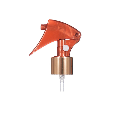 Mini spruzzatore a trigger circolare in alluminio 24 / 410 con pulsante utilizzato per il lavaggio