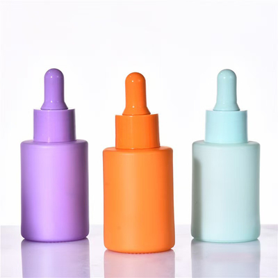 Flacone di vetro per oli essenziali da 30ml 50ml 100ml Colori personalizzati