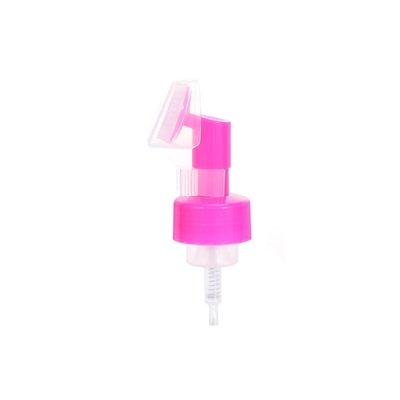 Pompa di schiuma di plastica su misura da 42 mm con spazzola di silicone per la pulizia