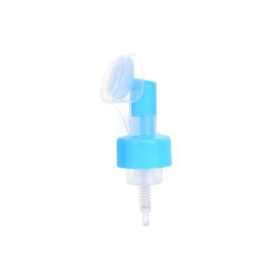 Dispenser con pompa in schiuma in silicone per flaconi di detergente viso e mousse