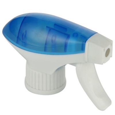 Spruzzatore a doppia copertura 28/410 in plastica con mini trigger per bottiglie
