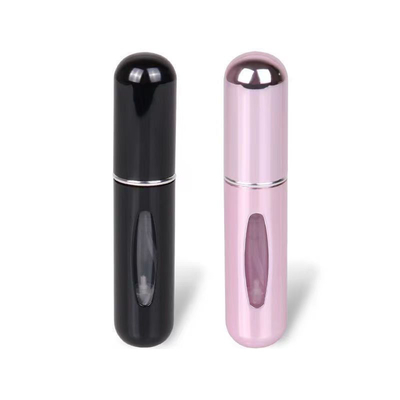 Bottella di spray per profumi portatile personalizzata da 8ml e 12ml in alluminio