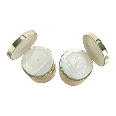 50 g di barattolo acrilico senza aria con tappo a piega