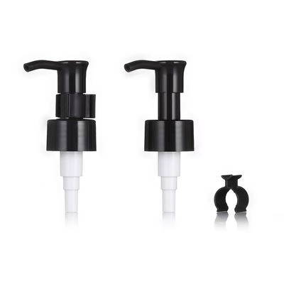 Pompa dosatrice PP personalizzata con clip per la cura della pelle 24/28mm