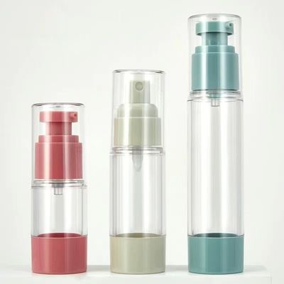 Flacone in plastica sottovuoto per cosmetici personalizzato da 15 ml, 30 ml, 50 ml, 80 ml, 100 ml, 120 ml, per sieri e creme