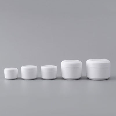 Wholesale Double Wall Plastic PP Cream Jar with Gasket in 5G-100G Size Range MOQ 10000pcs