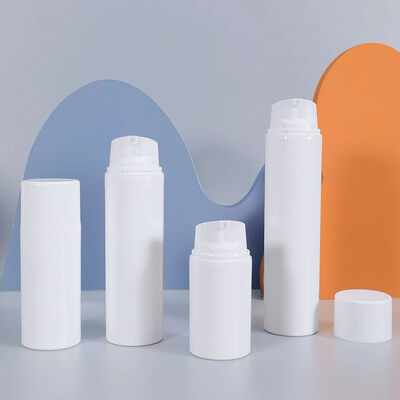 30 ml 50 ml 80 ml 100 ml 120 ml 150 ml Bottiglia di pompa senza aria resistente alle perdite di plastica PP per prodotti per la cura della pelle