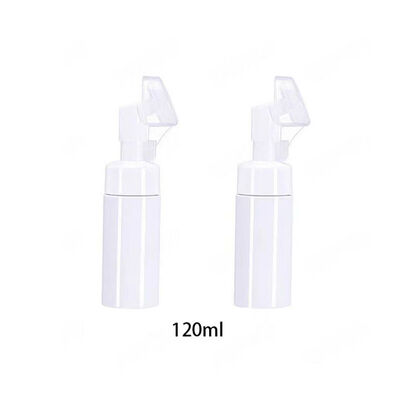 100 ml 200 ml Bottiglia per spazzatura da spazzola in silicone riutilizzabile con pompa di schiuma per detergente facciale e sapone