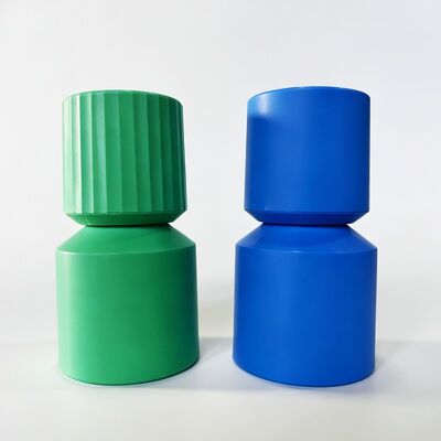 Flacone airless in plastica resistente multicapacità con design sottovuoto per prodotti cosmetici e per la cura della pelle