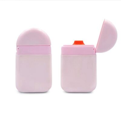 50 ml Capacità Colori personalizzati Bottiglia di plastica cosmetica a prova di perdite per crema solare e crema da barba
