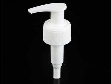 Pompa di plastica della lozione del bagno, erogatore destro sinistro costolato 24/410 della pompa della lozione