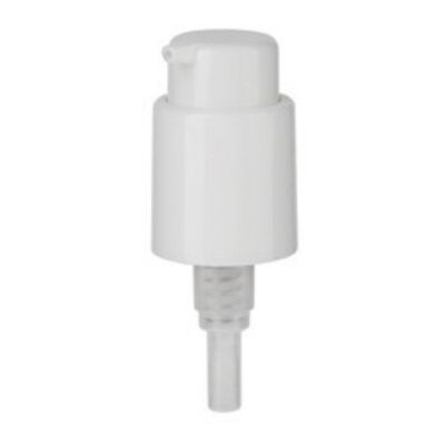 Dispenser di pompe a crema a prova di perdita a doppia conchiglia a molla esterna da 24 mm per bottiglie cosmetiche