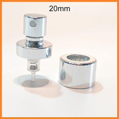 Pompa per profumo in metallo di lusso da 20 mm con cappuccio protettivo