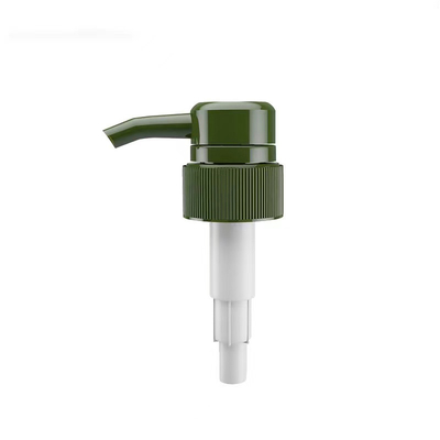 Pompa di lozione di plastica chiusa da sinistra a destra Materiale PP Alta produzione 28/410