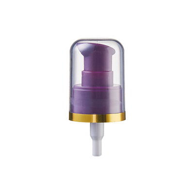 20 / 410 Pompa di crema in plastica multicolore con tappo ovale