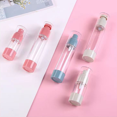 Bottiglia senza aria da 50 ml con diverse pompe per la cura della pelle