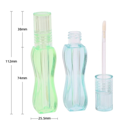 Colorato design unico piccolo cintura tubo di plastica labbra vetrata