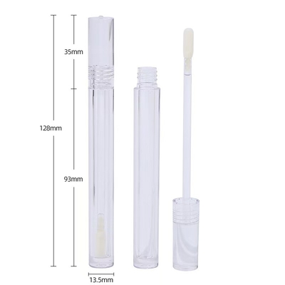 Tipo di chiusura semplice Cappuccio a vite Slim 4,5 ml tubo di plastica di labbra con logo personalizzabile