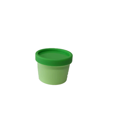 Vaso di crema multicolore a forma di vaso di fiori 30g per la cura della pelle cosmetica