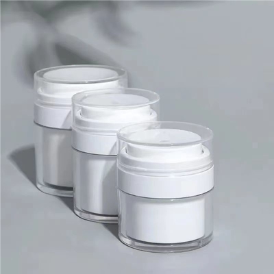 Il più venduto vaso di crema di plastica senza aria da 50 ml utilizzato per la cura personale