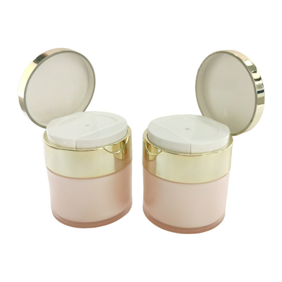 Aspetto raffinato 50ml Acrilico Crema senza aria Bottone Per la cura della pelle