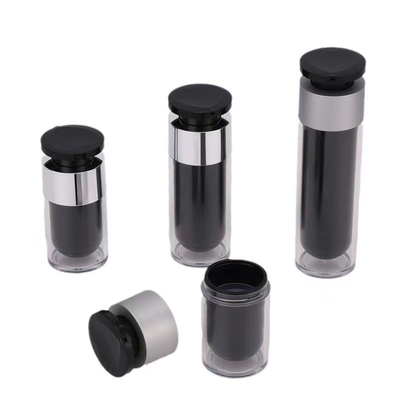 Ingrosso di lusso 15ML 30ML &amp; 50ML Bottiglia vuota di plastica di lozione acrilica Accetta colori personalizzati