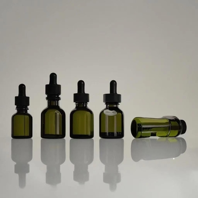 Bottiglia di vetro essenziale personalizzata vuota 10ML 30ML 50ML 100ML 500ML