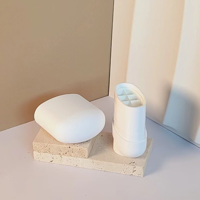 15g tubo di deodorante vuoto con rullo sul fondo di plastica e stampa personalizzata