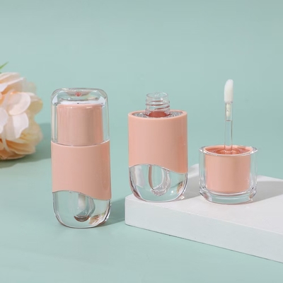 2.3ML Tubo di lucido per labbra vuoto Forma carina con colori personalizzati Nome dell' articolo Tubo di lucido per labbra Stampa su misura Stampa a seta