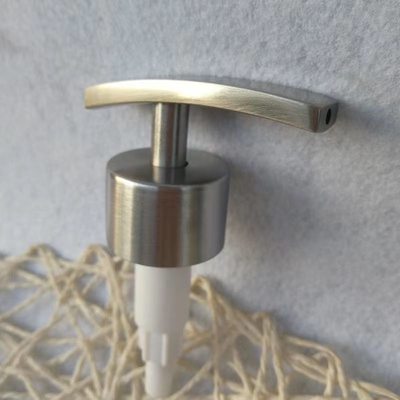 Pompa di lozione in plastica a filo ultra-liscio con stampa UV per lozione liquida per la cura della pelle