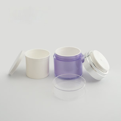 50G Bottone acrilico senza aria ricaricabile Stampa su tela a seta personalizzata con bottone interno sostitutivo e set intero
