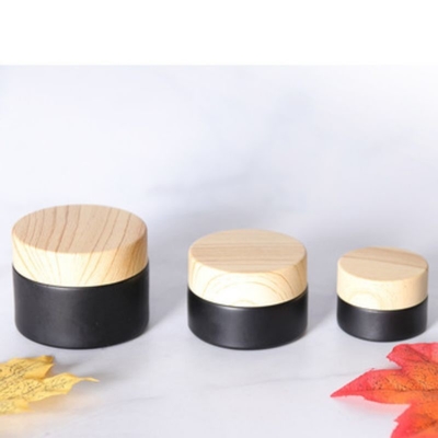 Bottone portatile da 10 g con tappo in legno per la cura personale