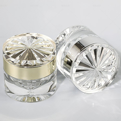 Bottiglia in vaso acrilico senza aria 30G 50G 30ML 50ML 100ML per lozione cosmetica con pompa di lozione in alluminio o spruzzatore di nebbia