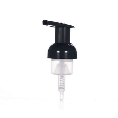 Dispenser a pompa di schiuma nera per detergenti per il viso e bottiglie di cosmetici
