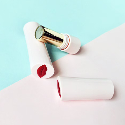 Imballaggio vuoto personalizzato da 3,5 g-5 g per tubo di rossetto con anello di sigillo