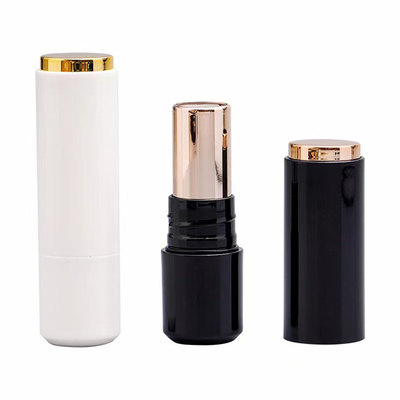 Colori personalizzati accettati tubo di rossetto vuoto 3.5g con anello di sigillo materiale plastico