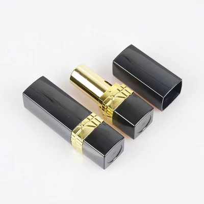 Rossa Nera Medio elettroplatazione 5g tubo di rossetto per il pacchetto cosmetico