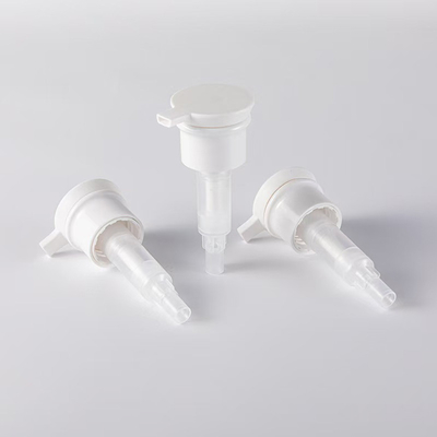 Pompa di lozione di plastica personalizzata per bottiglie per la cura della pelle 28/410 testa corona