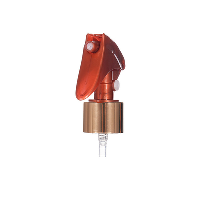 Mini spruzzatore a trigger circolare in alluminio 24 / 410 con pulsante utilizzato per il lavaggio