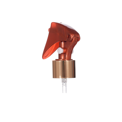 Mini spruzzatore a trigger circolare in alluminio 24 / 410 con pulsante utilizzato per il lavaggio