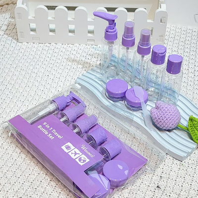 Stampaggio a caldo Bottiglia di plastica da 50 ml per la cura della pelle a colori personalizzati