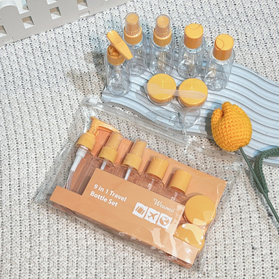 Stampaggio a caldo Bottiglia di plastica da 50 ml per la cura della pelle a colori personalizzati