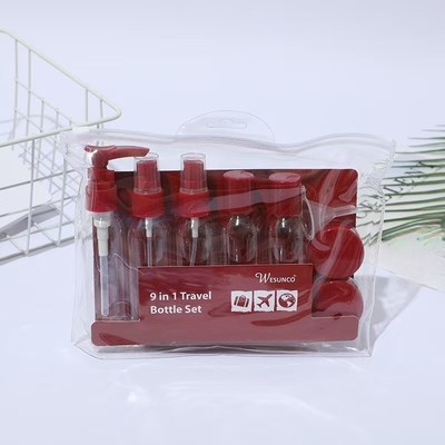Collare di plastica 50ml Set di viaggio personalizzato per prodotti essenziali per la cura della pelle