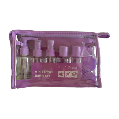Supporto personalizzazione 60 ml Set di bottiglie per la cura personale